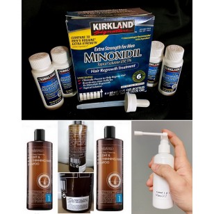 代購美國 Kirkland Minoxidil 5% 男士生髮水(3支60ml)
